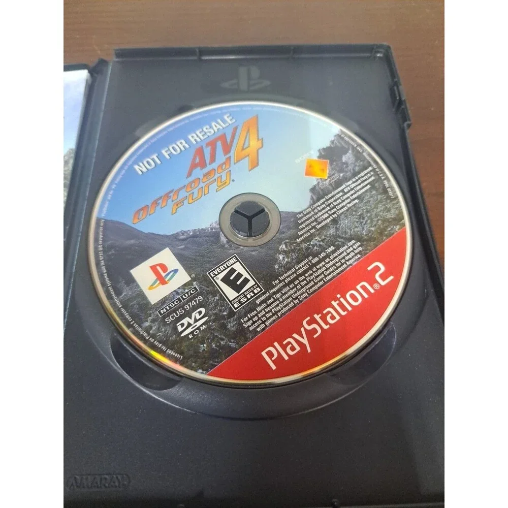 2006 Playststion 2 ATV 4 Offroad Fury Game